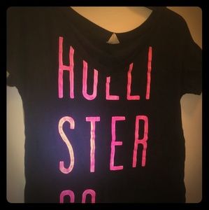 Navy Blue Hollister Tee